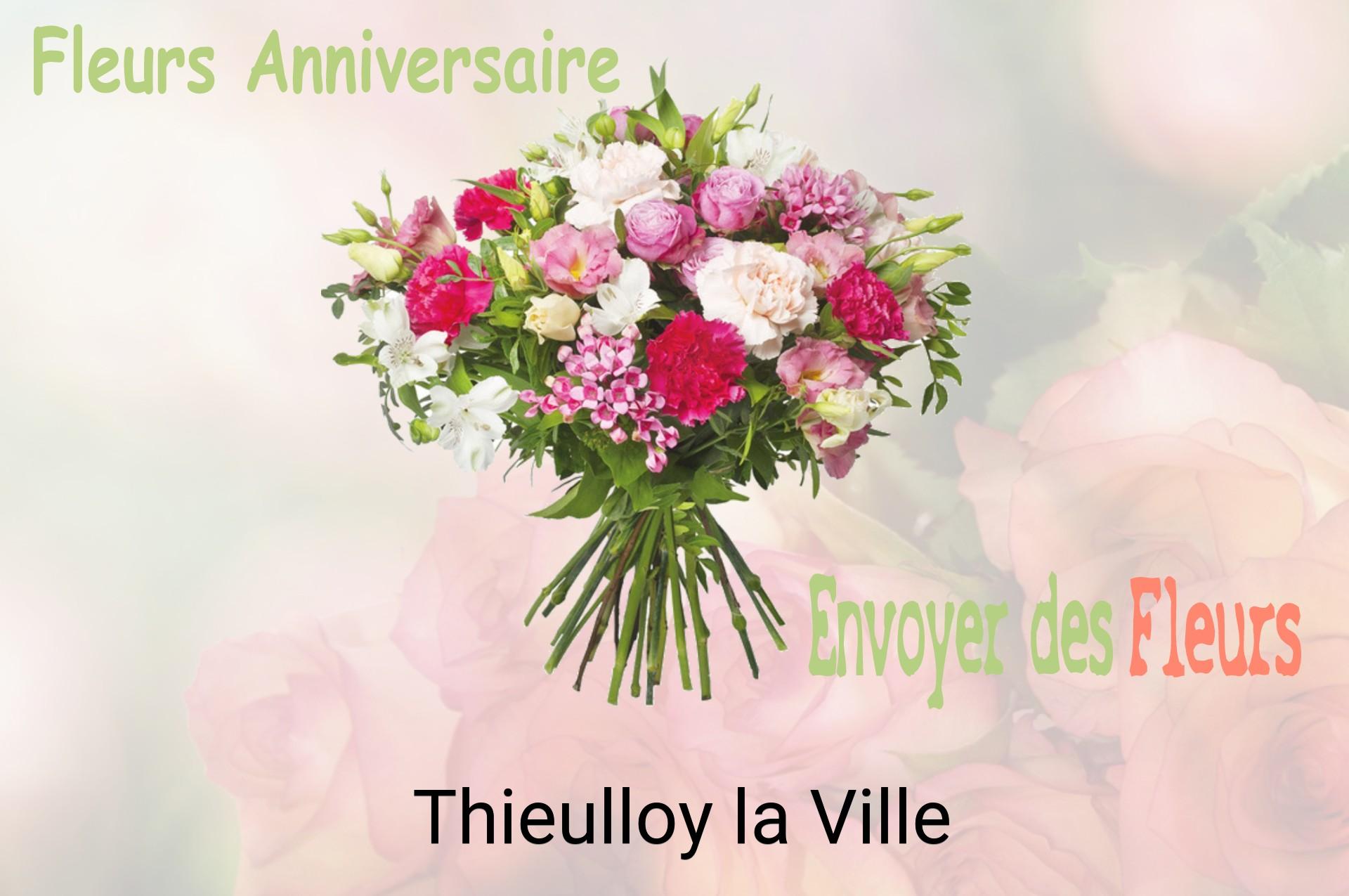 Bouquet de fleurs d’anniversaire livré à Thieulloy-la-Ville