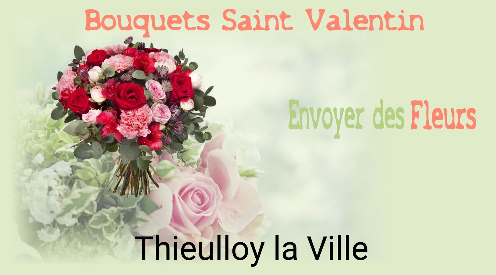 Roses de Saint-Valentin livrées à Thieulloy-la-Ville